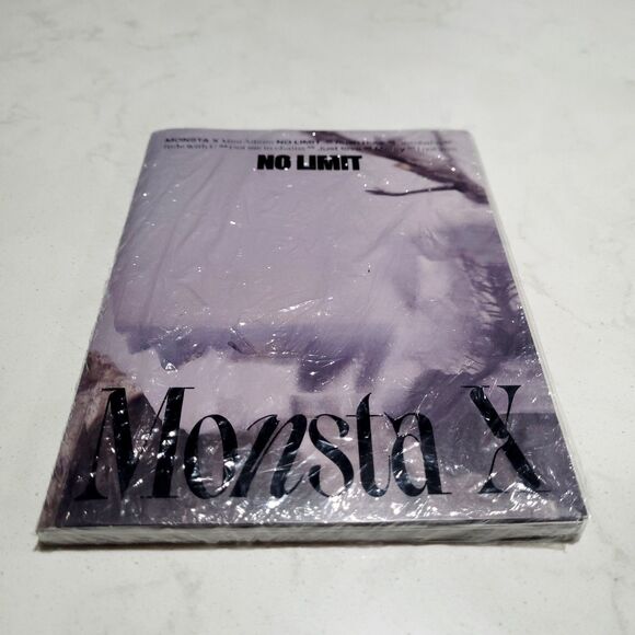 (2) Monsta X No Limit 10th Album 96pg Photobook Photocard Sticker Folded Poster - Picture 3 of 6
